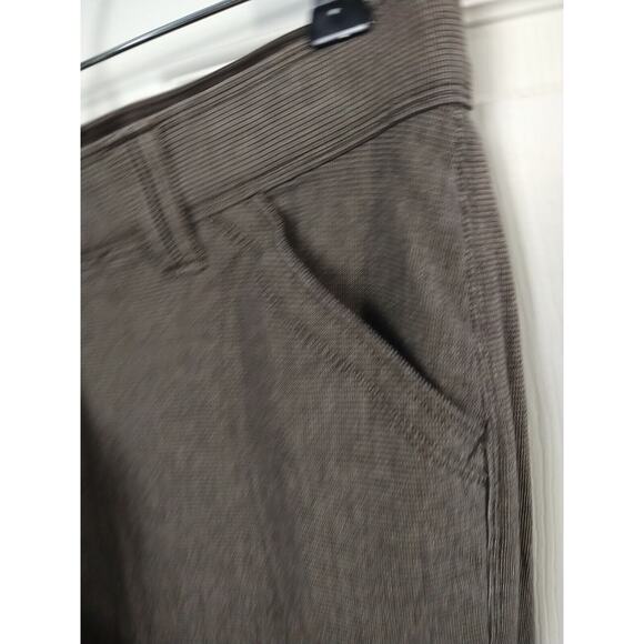 Lee Woman 10 Pant Trousers Brown Sinfully Soft Zip Button Slant Pockets - Picture 7 of 12